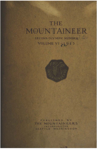 The Mountaineer 1913 cover